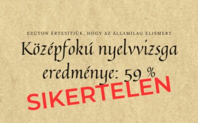 Nem sikerült a nyelvvizsgád?