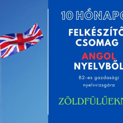 Zöldfülűek szaknyelvi csomag - angol - 1 hónap