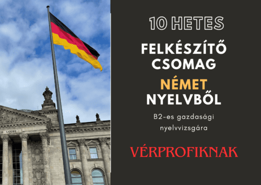 Vérprofi szaknyelvi csomag - német - 1 hónap (másolat)